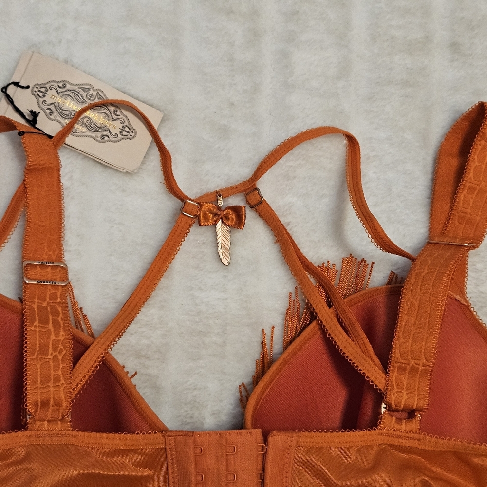 NWT Marlies Dekkers Nubian Summer Padded Plunge Bra 166821 - Picture 12 of 16